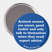 Antioekvrouwen zijn ... magneet (Voorkant / Achterkant)
