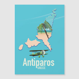 Antiparos Griekenland reis kaart