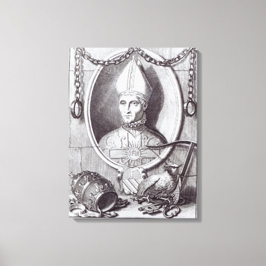 Antipaus John XXIII, 1713 Canvas Afdruk (Voorkant)