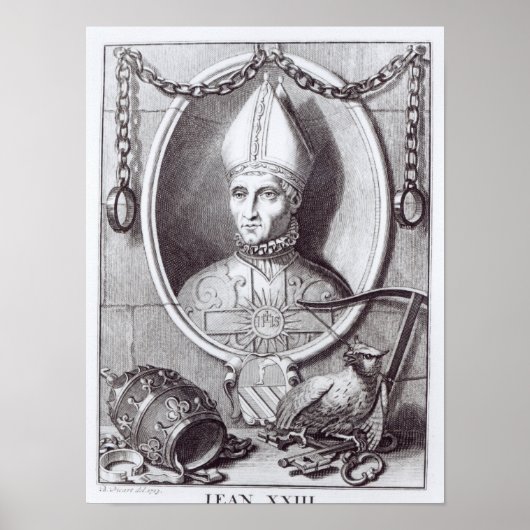 Antipaus John XXIII, 1713 Poster (Voorkant)