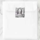 Antipaus John XXIII, 1713 Vierkante Sticker (Tas)