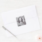 Antipaus John XXIII, 1713 Vierkante Sticker (Envelop)