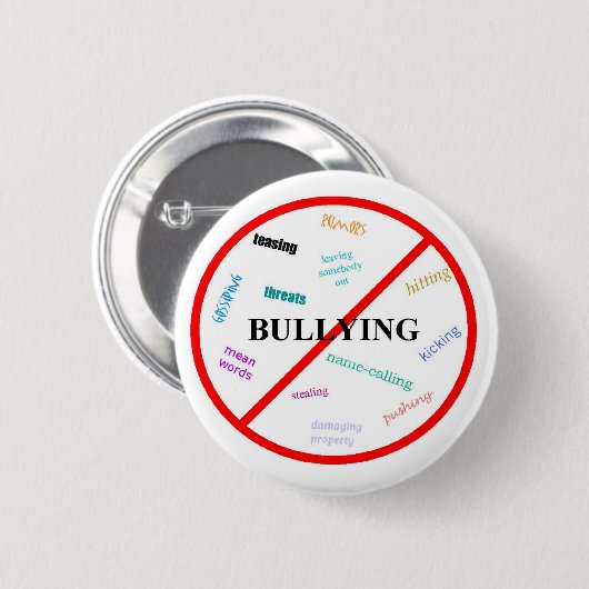 Antipesten Ronde Button 5,7 Cm (Voorkant /achterkant)