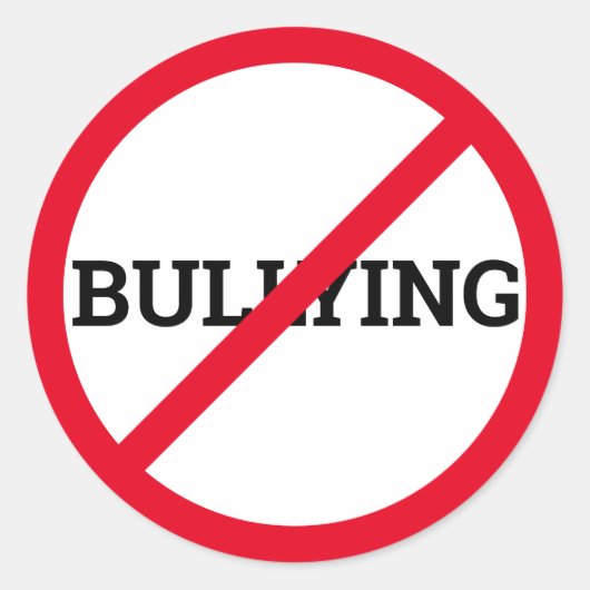 Antipesten Ronde Sticker (Voorkant)