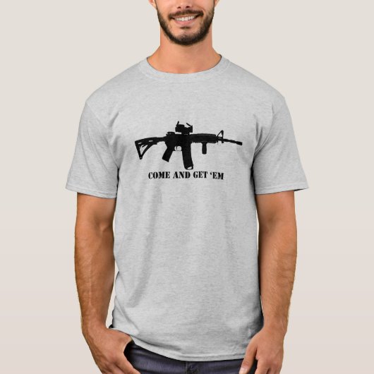 AntiPistool Control, Pistool lovers, NRA T-shirt (Voorkant)