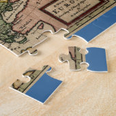 Antiquarian 1721 Map of Europe by Herman Moll Legpuzzel (Zijkant)