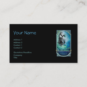 Antiquarian Mermaid Whimsical Visitekaartjes