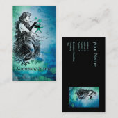 Antiquarian Mermaid Whimsical Visitekaartjes (Voorkant / Achterkant)