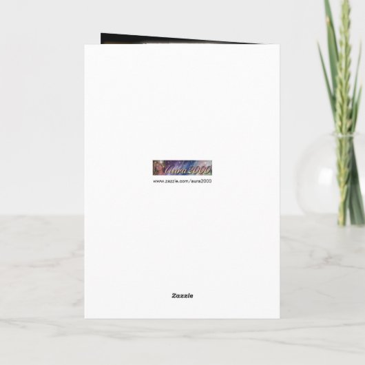 Antiquarische boek (aanpasbaar) kaart (Achterkant)