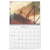 Antique Airplanes Biplanes 12-Month   Kalender (Mar 2026)