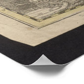 Antique Asia Map 1700, China Poster (Hoek)