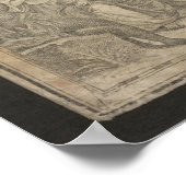 Antique Asia Map 1744, Russia Poster (Hoek)