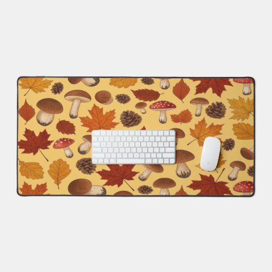 Antique Autumn Style Old World Elegance Bureaumat (Keyboard & Muis)