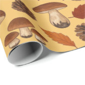 Antique Autumn Style Old World Elegance Cadeaupapier (Rol Hoek)