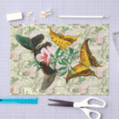 Antique Bloemvlinder Tissuepapier (Craft)
