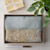 Antique Blue Romance Design Serie 10 Tissuepapier (Geschenk)