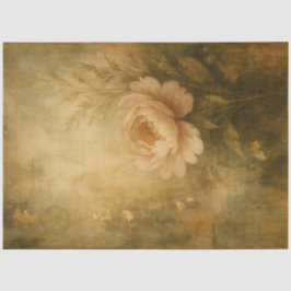 Antique Blush Peony – Floral Background Decoupage Tissuepapier