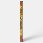 Antique Book Cover, Ornate Swirl Pattern Samsung Galaxy Hoesje (Linkerkant)