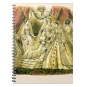Antique Bride Vintage Wedding Notitieboek (Voorkant)