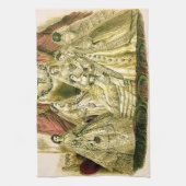 Antique Bride Vintage Wedding Theedoek (Verticaal)