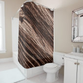 Antique brown obsolete wooden background. age-old, douchegordijn (In situ)