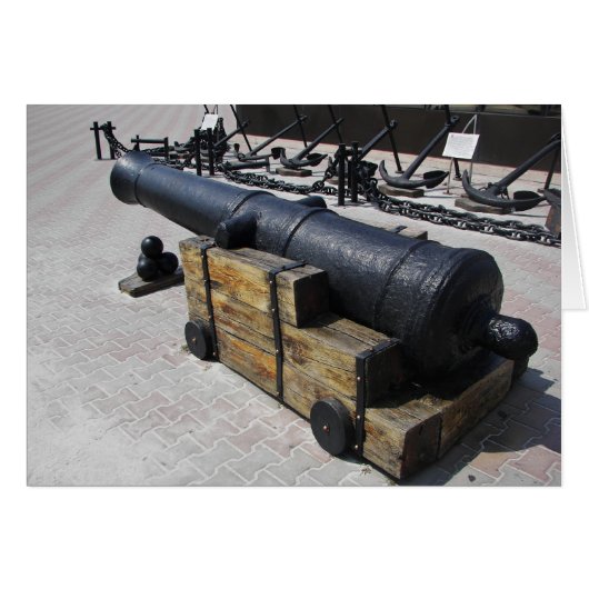 Antique Cannon (Voorkant Horizontaal)