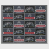 Antique Car Barn  Cadeaupapier (Vlak)