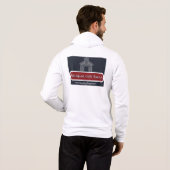 Antique Car Barn - Zip Up Hoodie (Achterkant volledig)