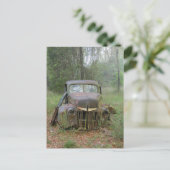 Antique Car postcard Briefkaart (Staand voorkant)
