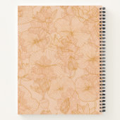 Antique Collage Romantic Floral Ephemera Notitieboek (Achterkant)