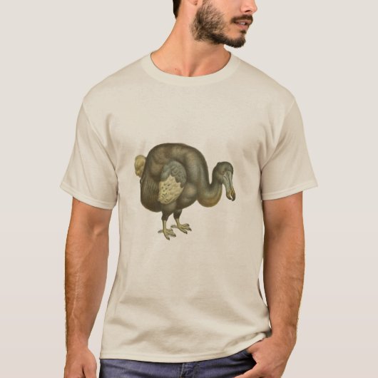 Antique Dodo Bird Natural History T-shirt (Voorkant)