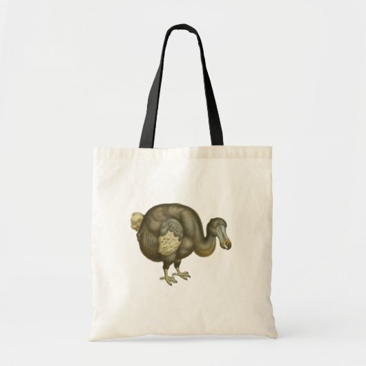 Antique Dodo Bird Natural History Tote Bag (Voorkant)