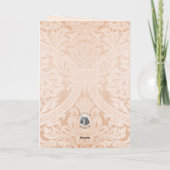 Antique Dolls 'Be My Bridesmaid' Card Kaart (Achterkant)