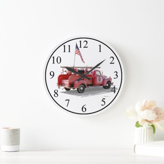 Antique Fire Engine Grote Klok (Huis)