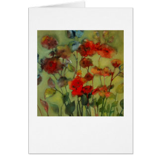 Antique Flowers II ・ Michelle Abrams-card