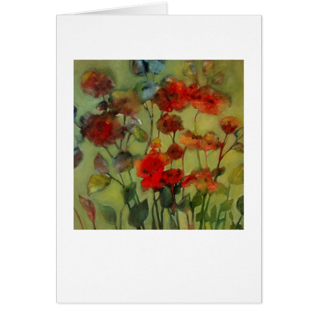 Antique Flowers II ・ Michelle Abrams-card (Voorkant)