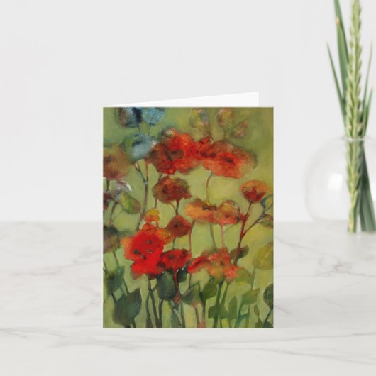 Antique Flowers II ・ Michelle Abrams-card Kaart (Voorkant)