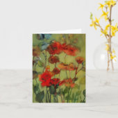Antique Flowers II ・ Michelle Abrams-card Kaart (Gele Bloem)