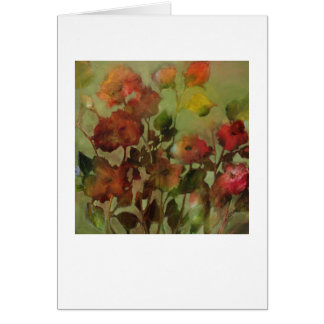 Antique Flowers ・ Michelle Abrams-card