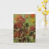 Antique Flowers ・ Michelle Abrams-card Kaart (Gele Bloem)
