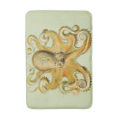 Antique illustratie van octopus zeemonster badmat (Voorkant Verticaal)