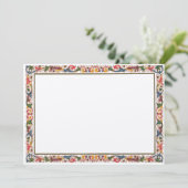 Antique Italiaanse rand Save the Date sjabloon (Staand voorkant)