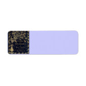 Antique Jane Austen Pride and Prejudice Peacock Etiket (Voorkant)