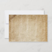 Antique Landelijke Muurvaas Madeliefjes Wilde Bloe RSVP Kaartje (Achterkant)