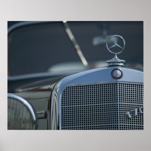 antique mercedes 4 poster (Voorkant)