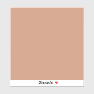 Antique messing (effen kleur)  sticker