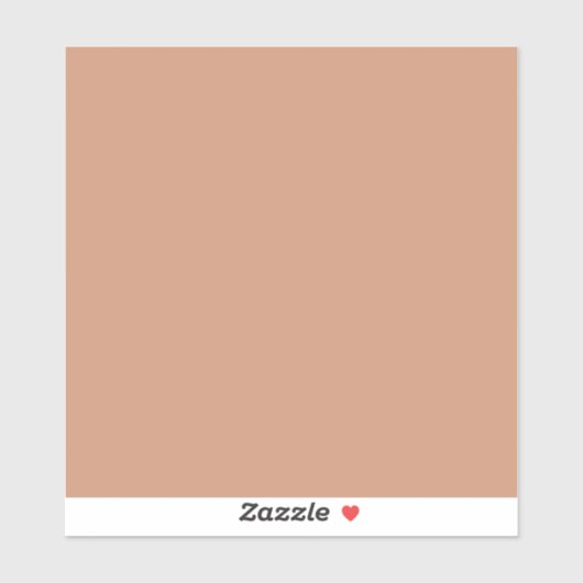 Antique messing (effen kleur)  sticker (Vel)