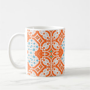 Antique Mexican talavera ceramic. Zamelvintage Koffiemok