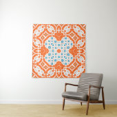 Antique Mexican talavera ceramic. Zamelvintage Wandkleed (In situ)