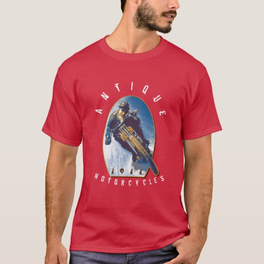 Antique Motorcyles T-shirt (Voorkant)